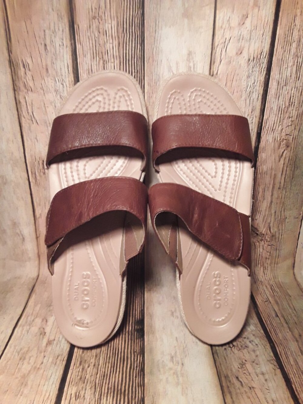 Crocs Brown Sandals - Picture 6 of 10